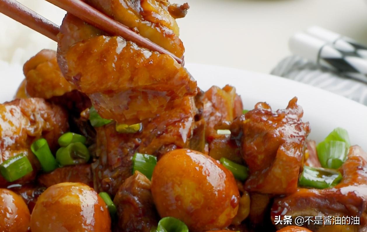 鵪鶉蛋燒雞，雞肉燒鵪鶉蛋的做法？